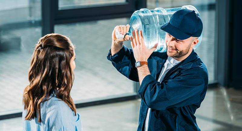 bottled water cooler delivery