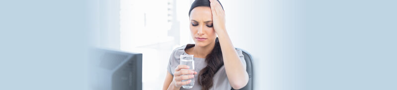 Symptoms of dehydration