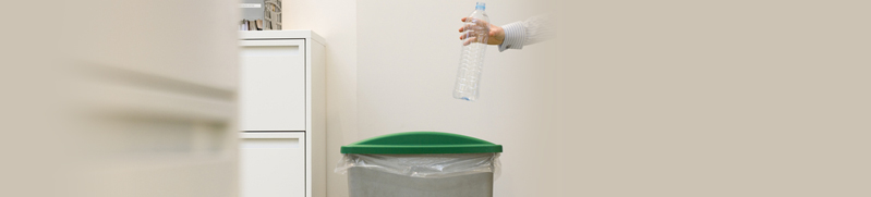 Recycling plastic in the workplace